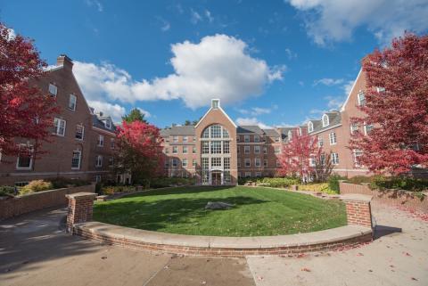 Congreve Hall front lawn