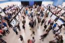 Overhead shot of COLSA Undergraduate ResearchConference